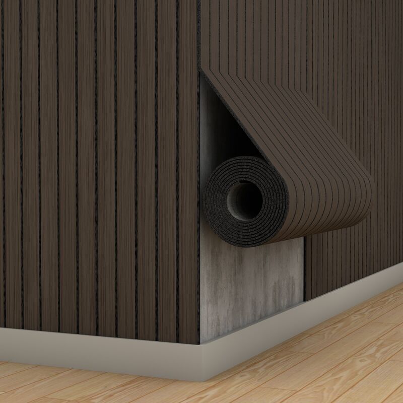 オフィスビルの装飾のための汚れ耐性のあるIXPEの柔らかいスラットグリルボードの壁紙