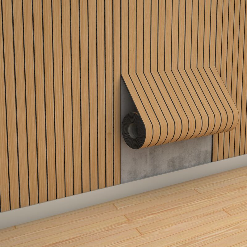 アパートの装飾のためのポリ塩化ビニールの保護層が付いている防水 IXPE の柔らかいグリル ボード